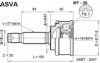 ASVA MT-20 Joint Kit, drive shaft